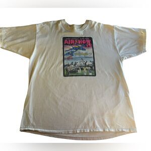 Fruit of the loom Lofteez Vintage Aerospace America Airshow 99 White T Shirt XL